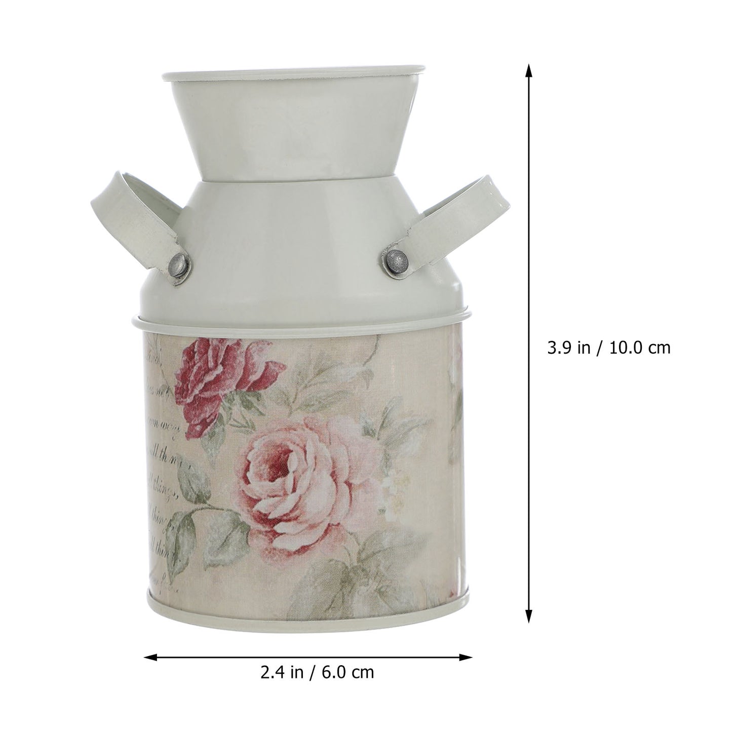 2pcs Vintage Rose Vase