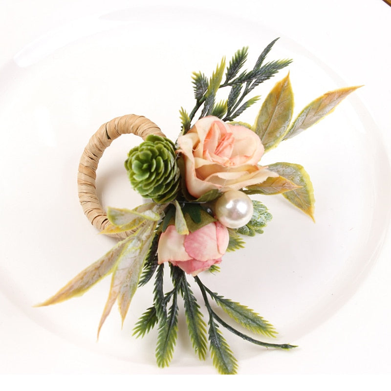 Rose Napkin Rings