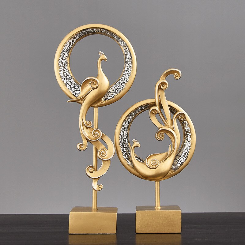 Phoenix Figurines (2pcs Set)